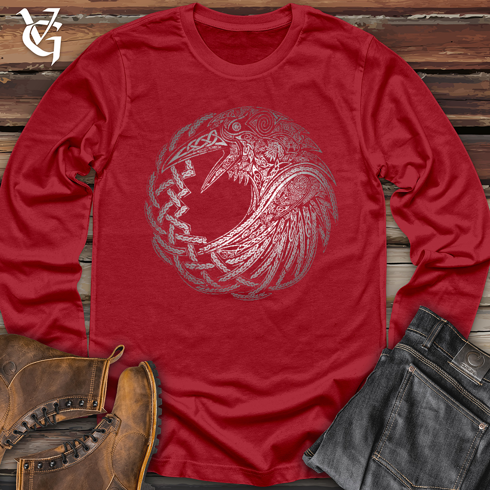 Silver Glass Raven Long Sleeve