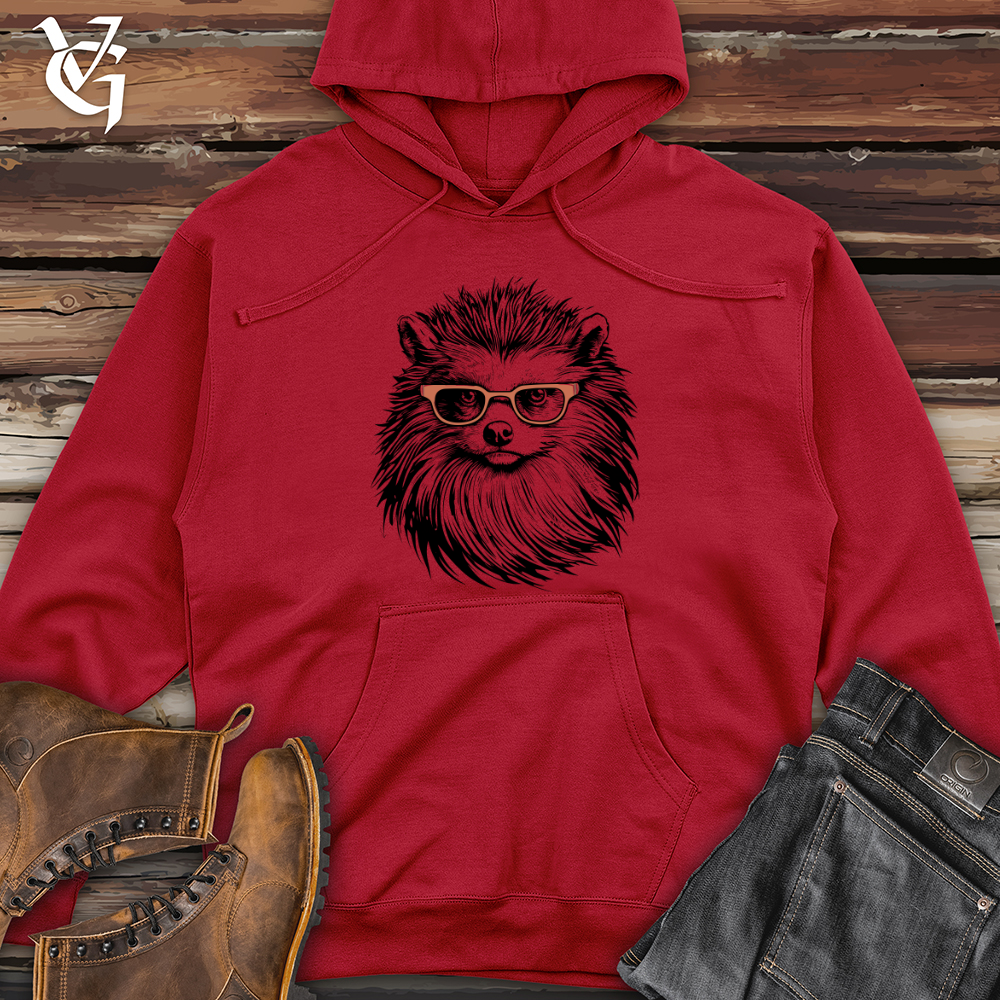 Retro Hiphog Midweight Hooded Sweatshirt