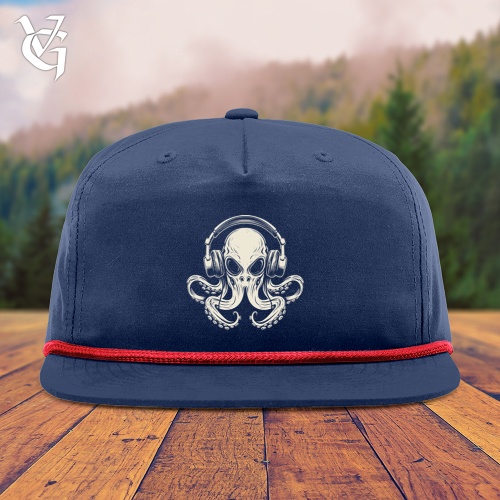 Octopus Jammin Snapback Cap