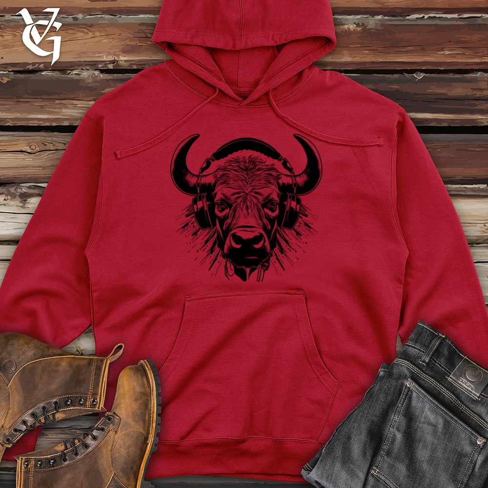 Buffalo Headphone Beats Midweight Hooded Sweatshirt