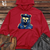 Officer Bear on Duty 01 Midweight Hooded Sweatshirt