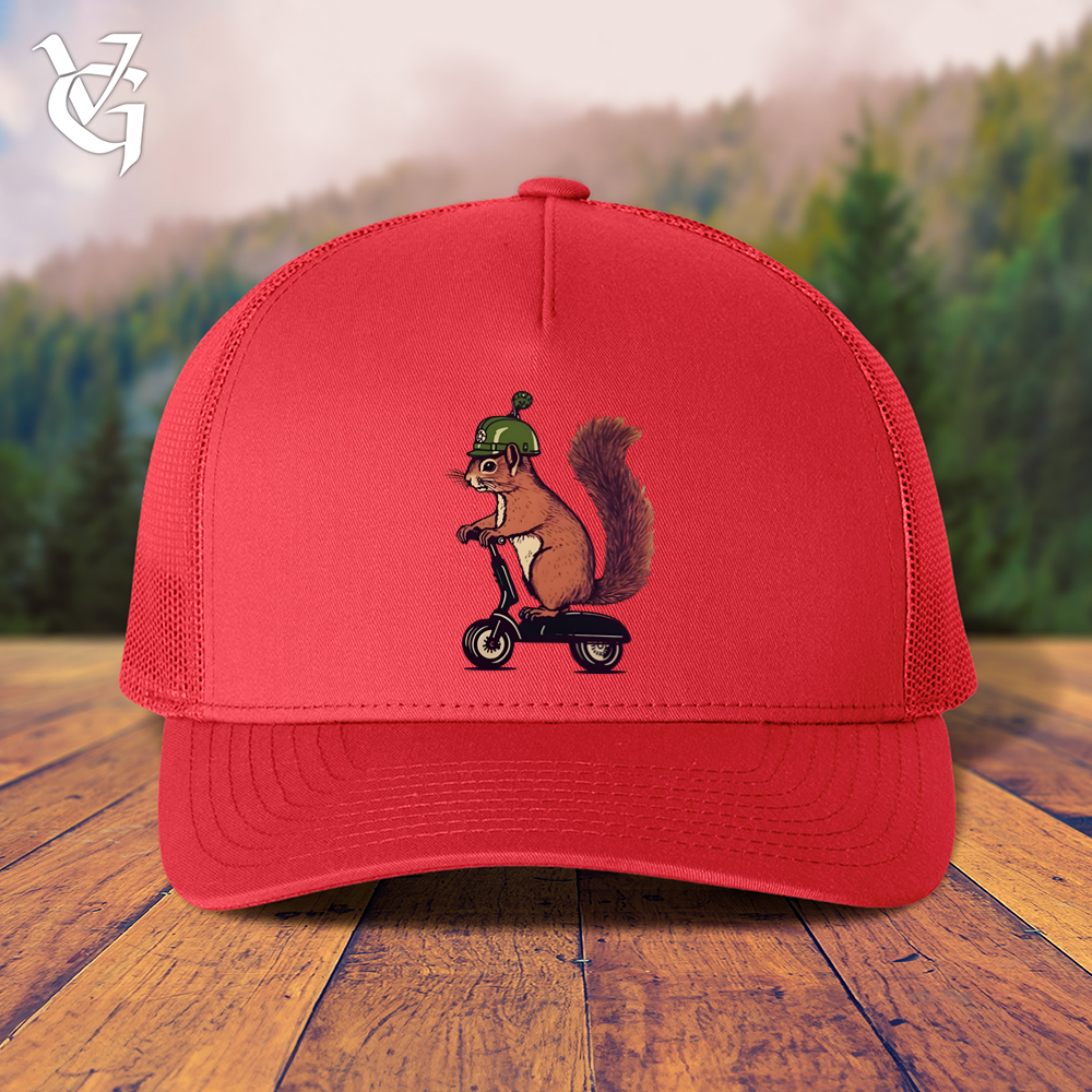 Squirrel Scoot Trucker Cap