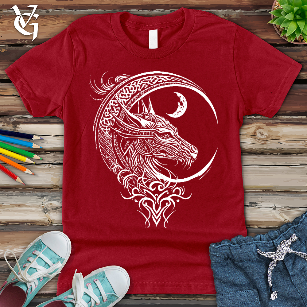 Celtic Dragon and Moon Youth Tee