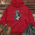 Retro Beat Seahorse Midweight Hooded Sweatshirt