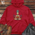 Retro Pineapple Serenity Midweight Hooded Sweatshirt