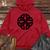 The Celtic Path of Life Midweight Hooded Sweatshirt