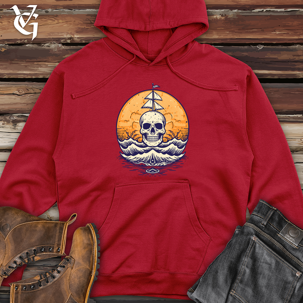 Bold Captain Pineapple Midweight Hooded Sweatshirt