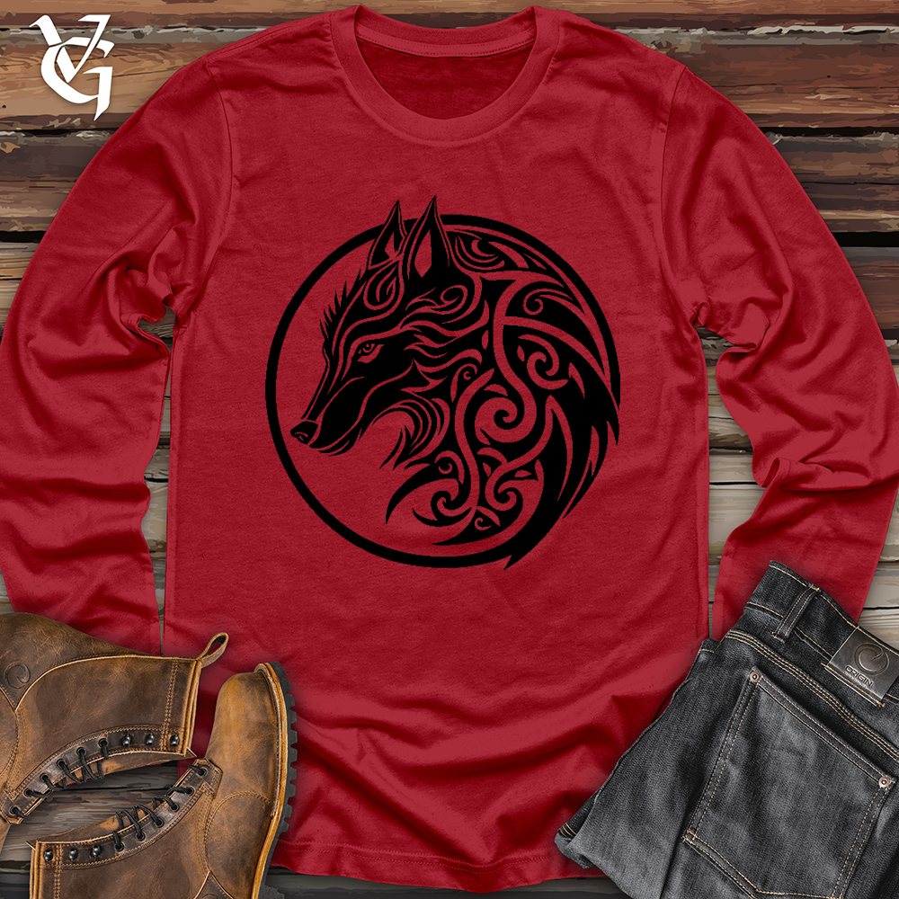 Celtic Wolf Long Sleeve
