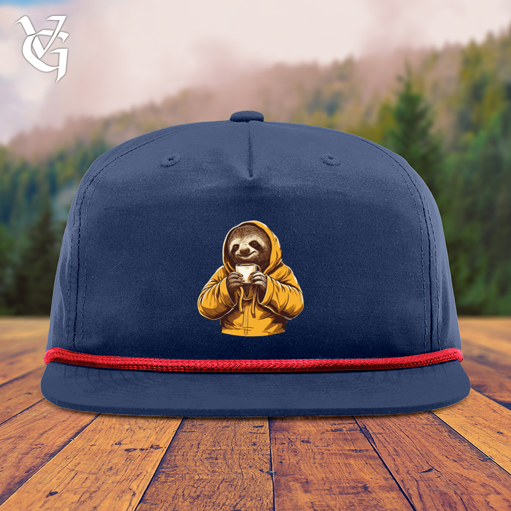 Sloth Coffee Snapback Cap