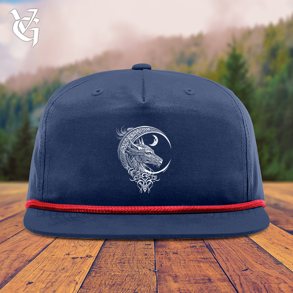 Celtic Dragon and Moon Snapback Cap