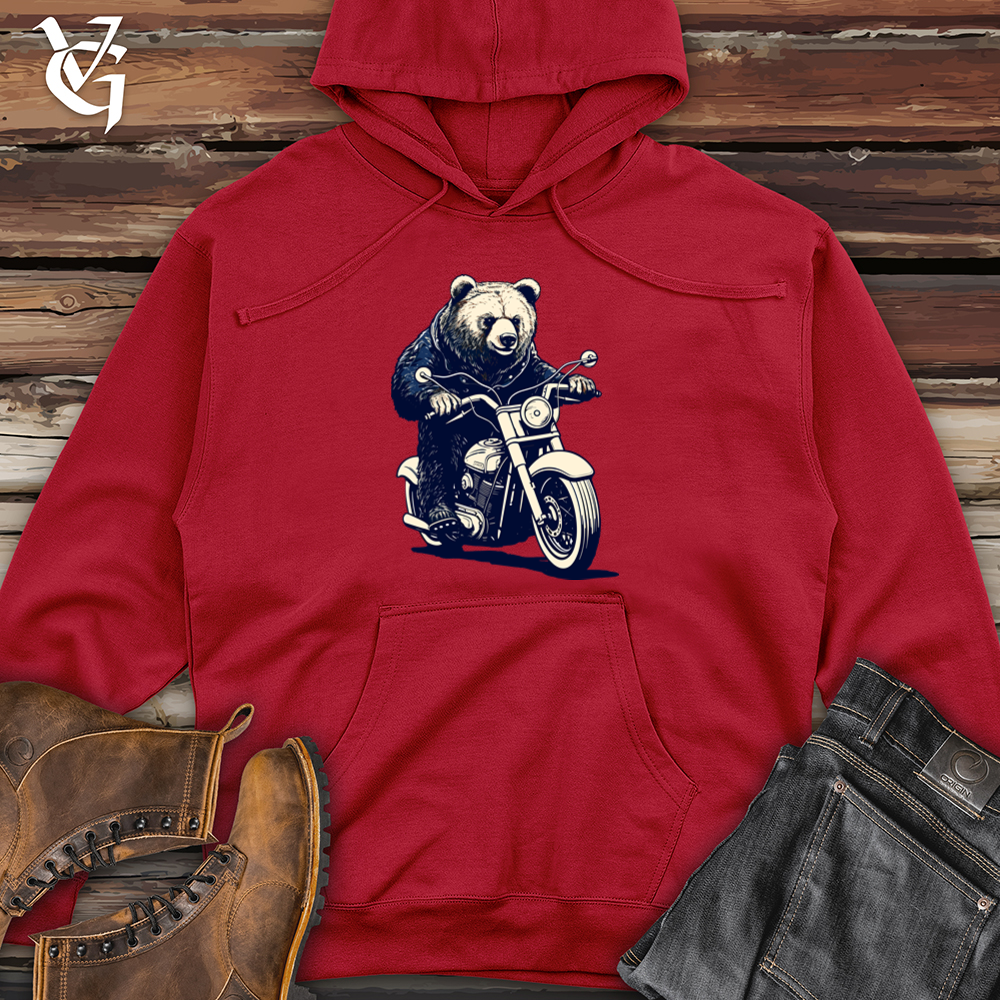 Bear Officer Roadside Patrol Midweight Hooded Sweatshirt