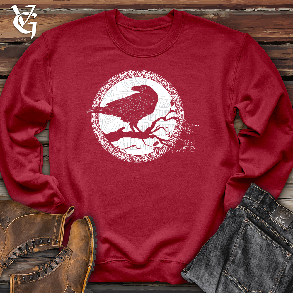 White Raven Winter Crewneck