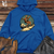 Surreal Skiing Spectacle Midweight Hooded Sweatshirt