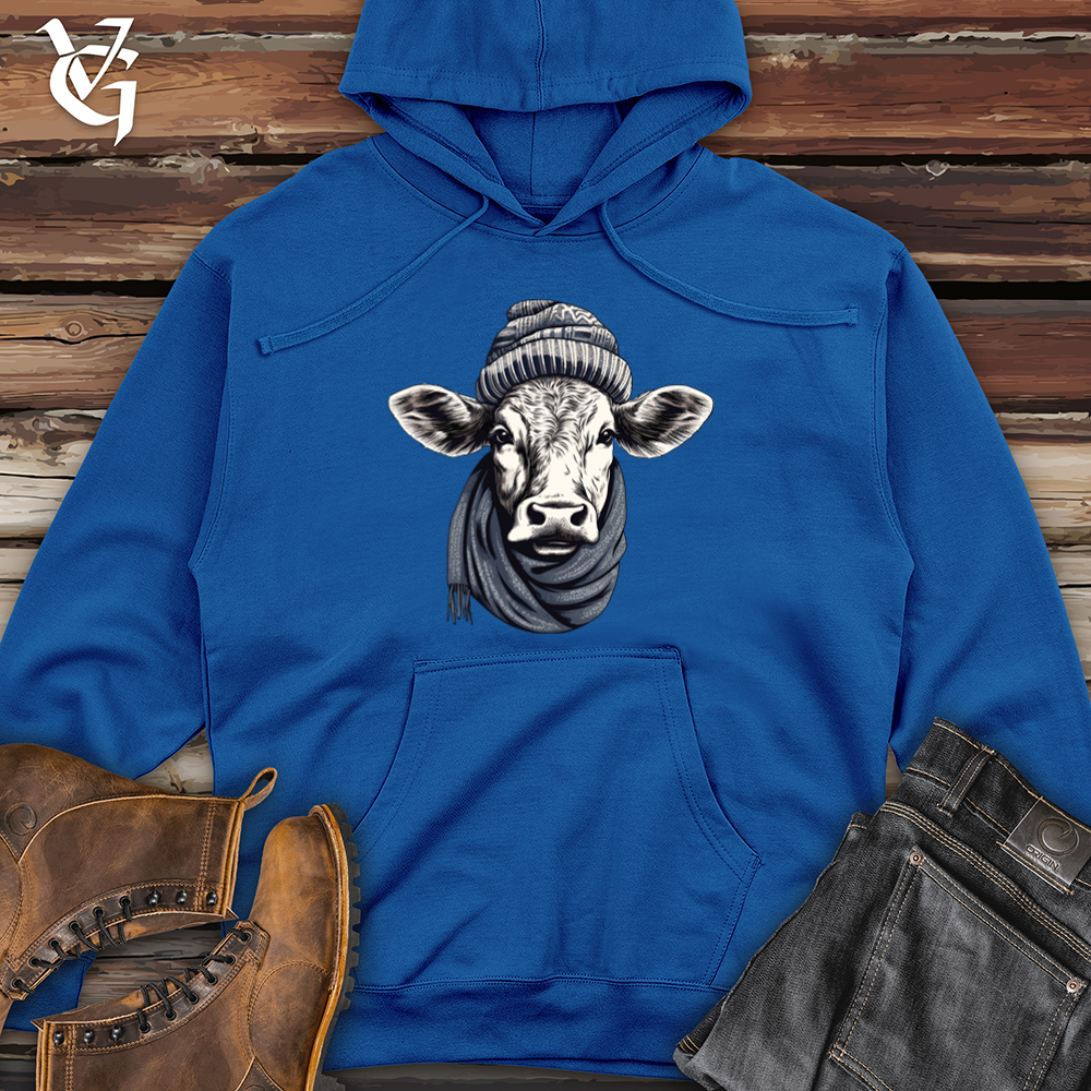 Slouchy Beanie Bovine Midweight Hooded Sweatshirt