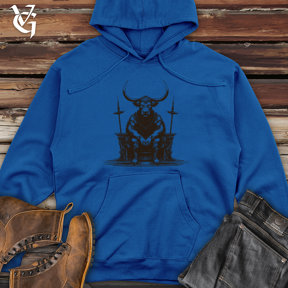 Bull Throne Majesty Midweight Hooded Sweatshirt