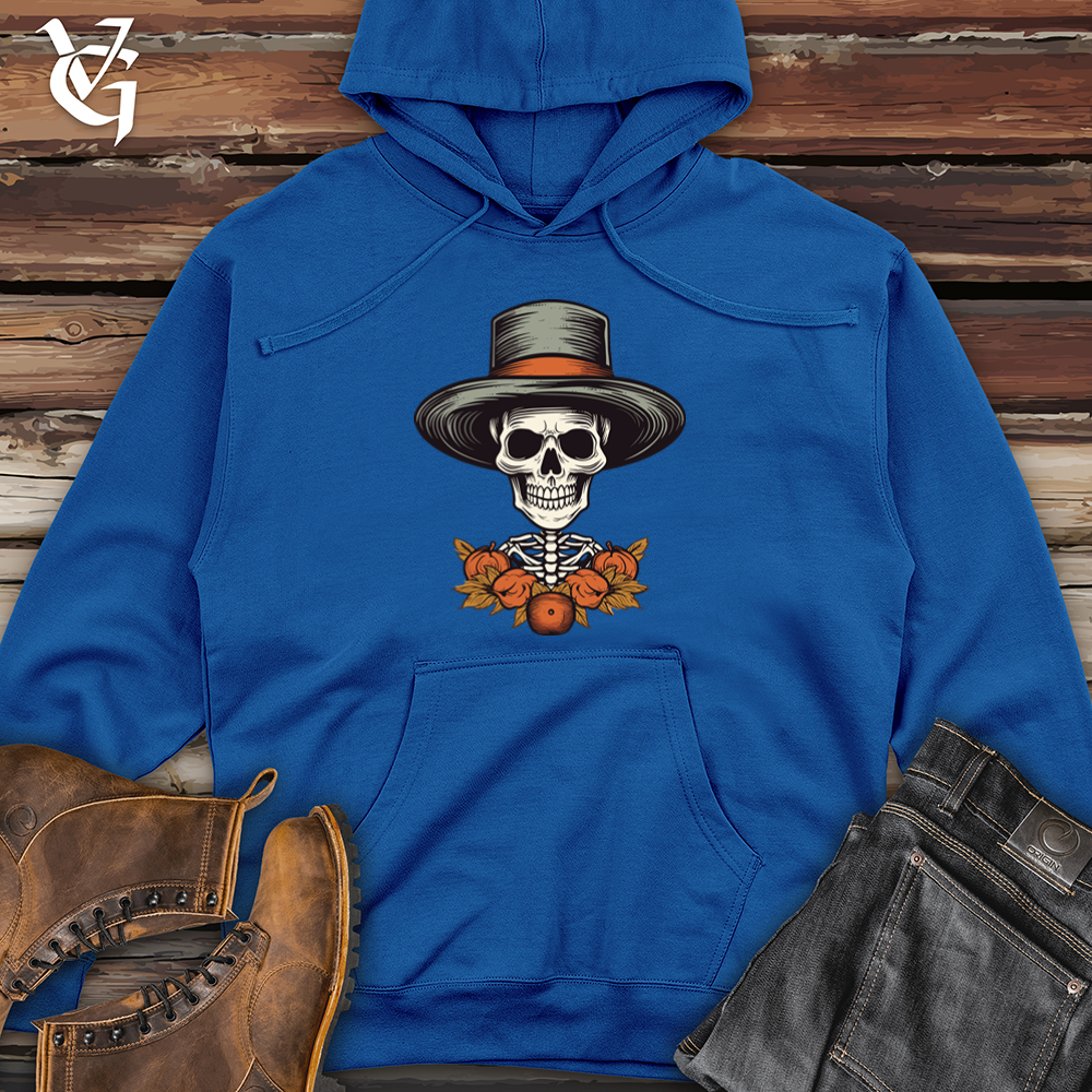 Vintage Pilgrim Skeleton Midweight Hooded Sweatshirt