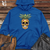 Celestial Pineapple Skull Midweight Hooded Sweatshirt