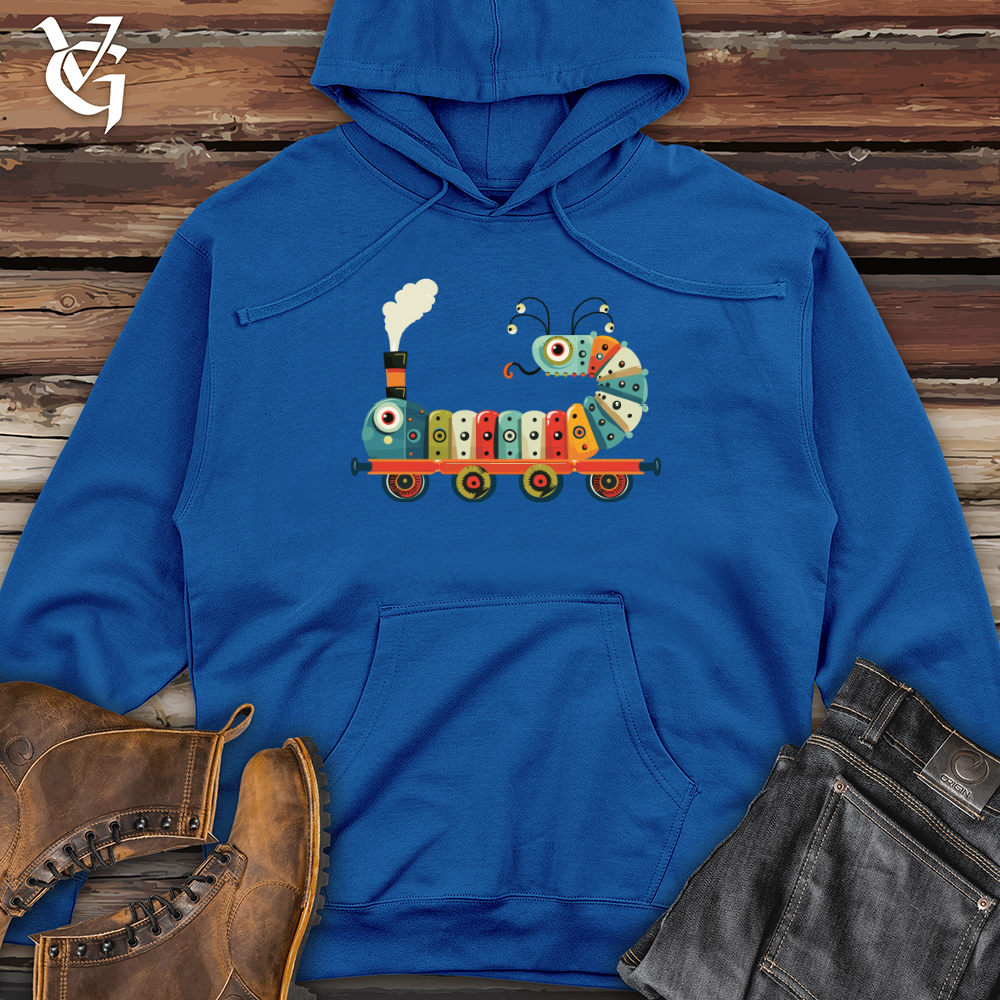 Caterpillar Locomotive Adventure Midweight Hooded Sweatshirt