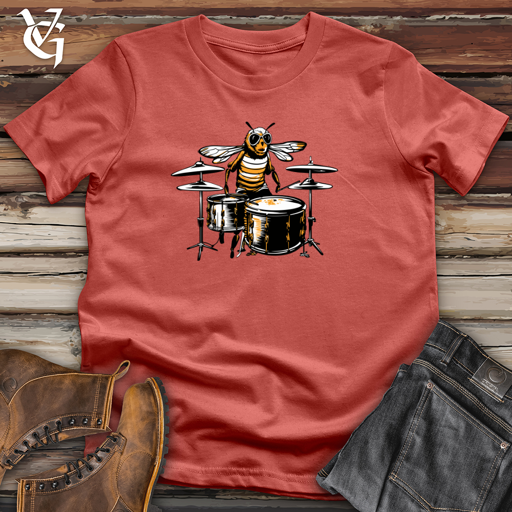 Bee Hive Beat Drumroll Rhythm Cotton Tee