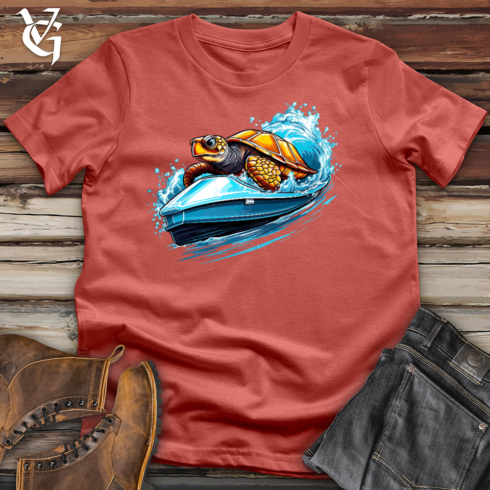 Turtle Racing Cotton Tee
