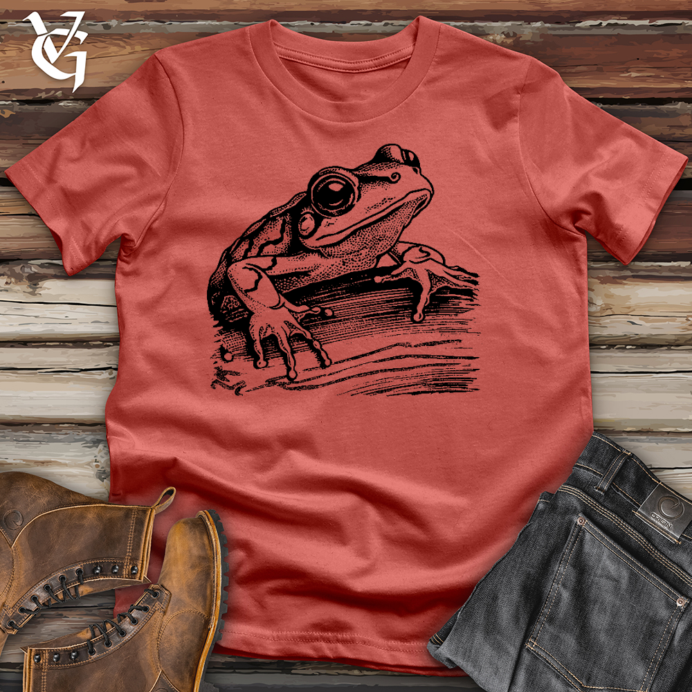 Frog Perch Cotton Tee