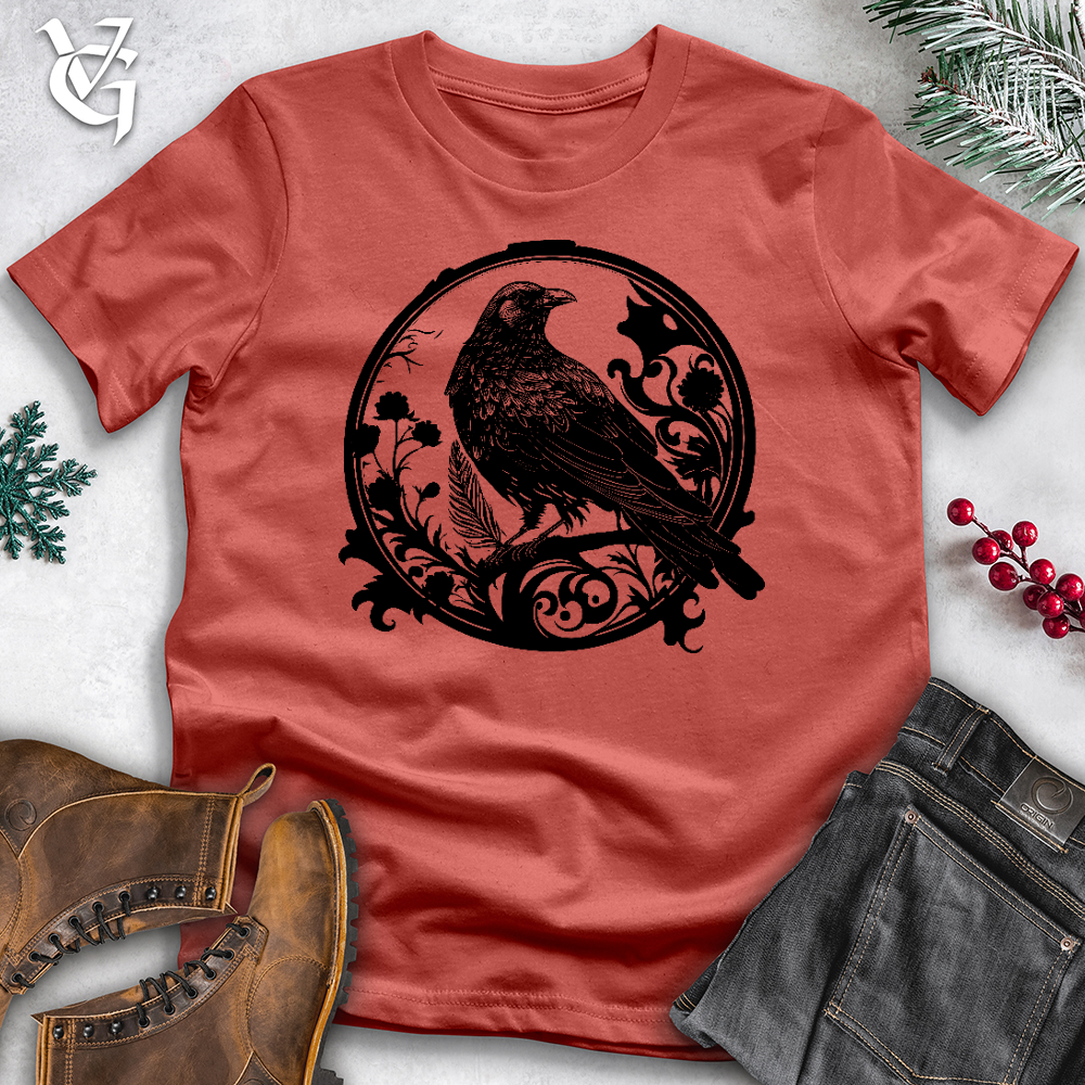 Raven With Acanthus Cotton Tee