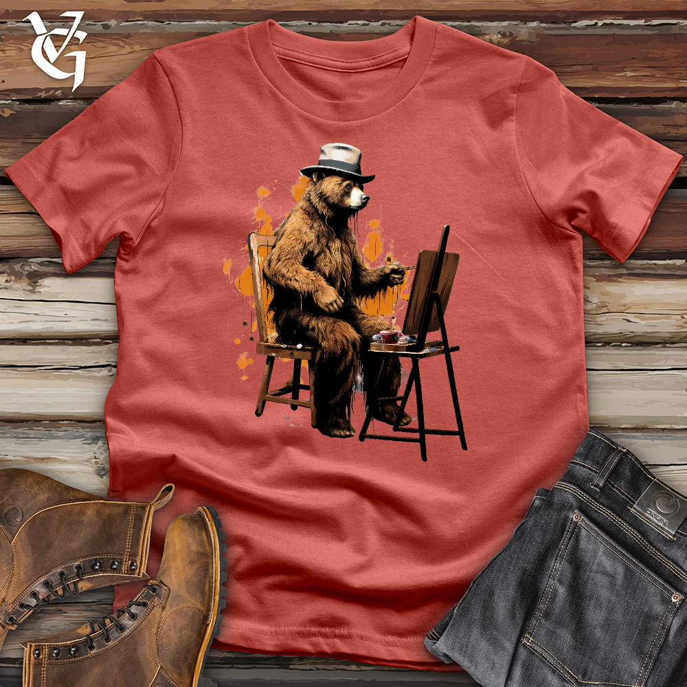 Painting Bear Cotton Tee