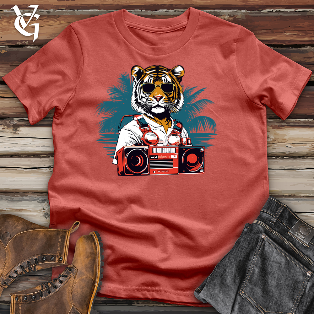 Groove Tiger Beats Cotton Tee