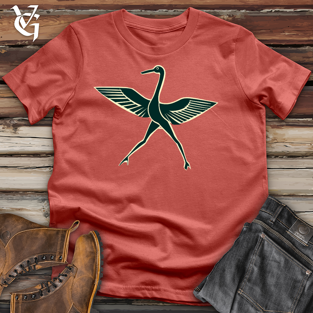 Flamingo en Pointe Cotton Tee