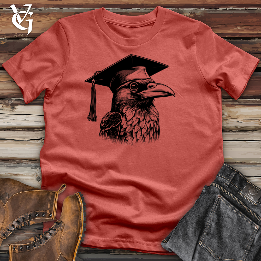Scholarly Raven Triumph Cotton Tee