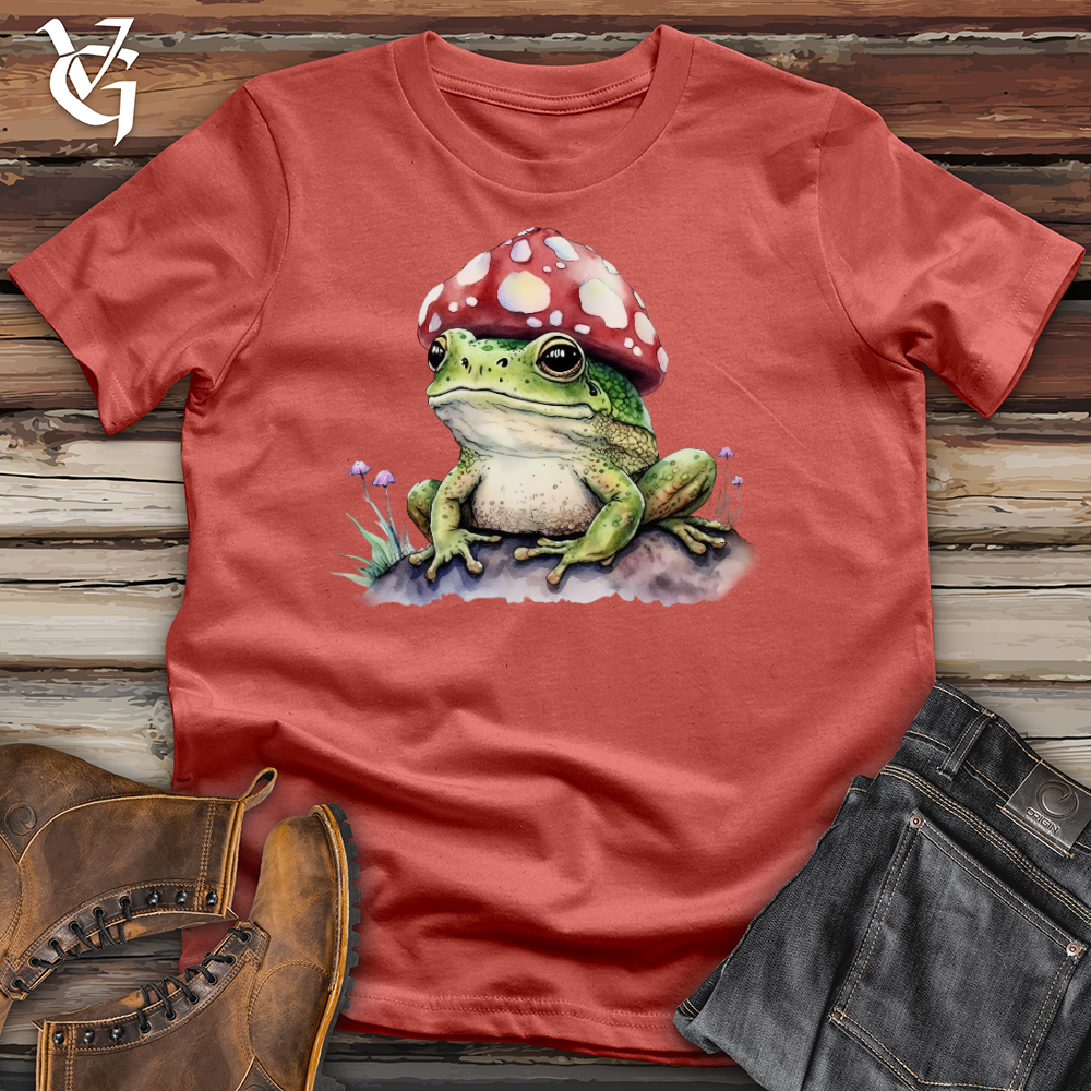 Frog Mushroom Head Cotton Tee