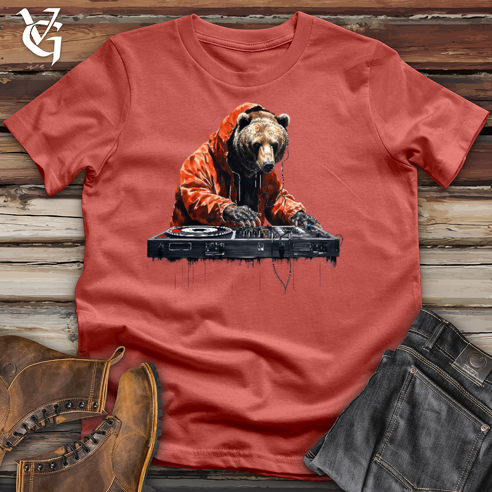 Dj Beary Bear Cotton Tee