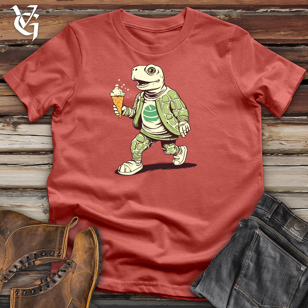 Rolling Turtle Treat Cotton Tee
