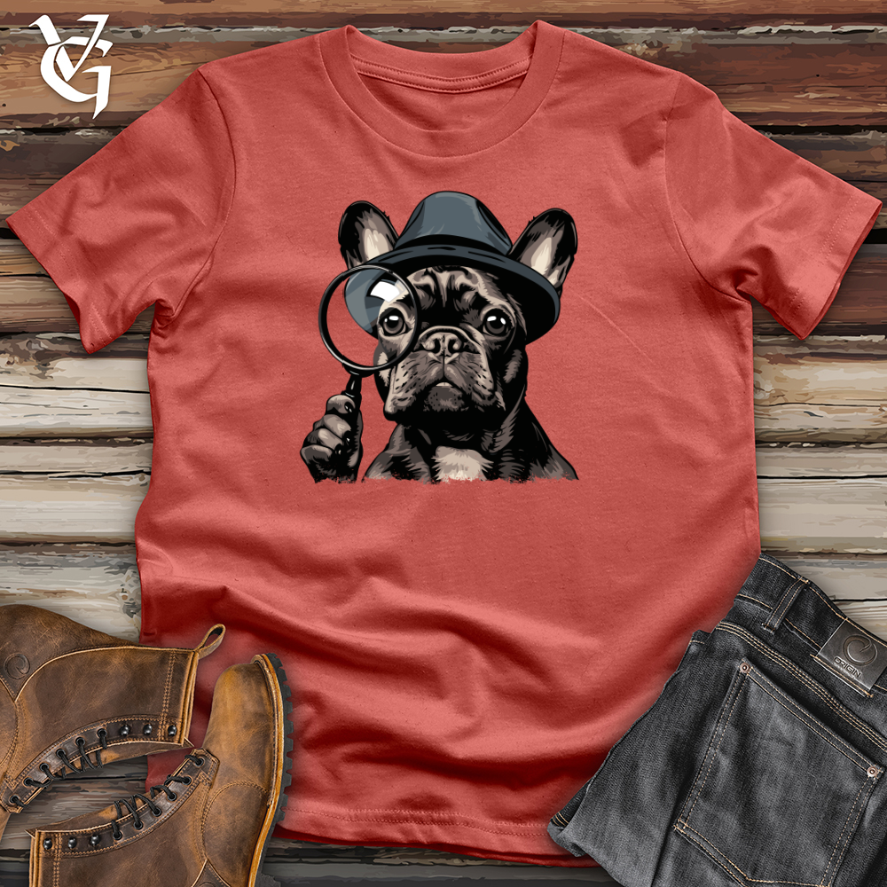 Bulldog Sleuth Search Cotton Tee