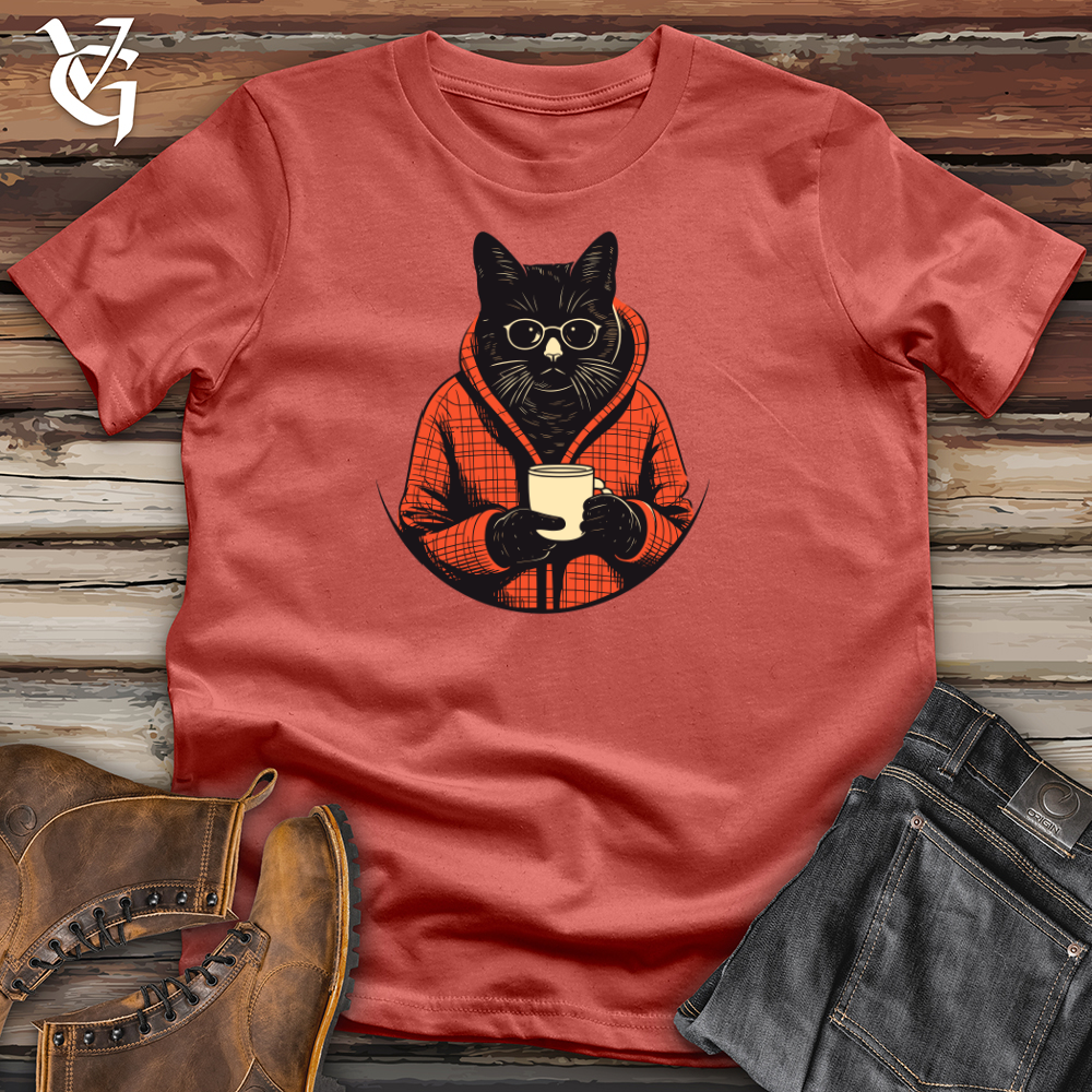 Cozy Sweater Cat Café Cotton Tee