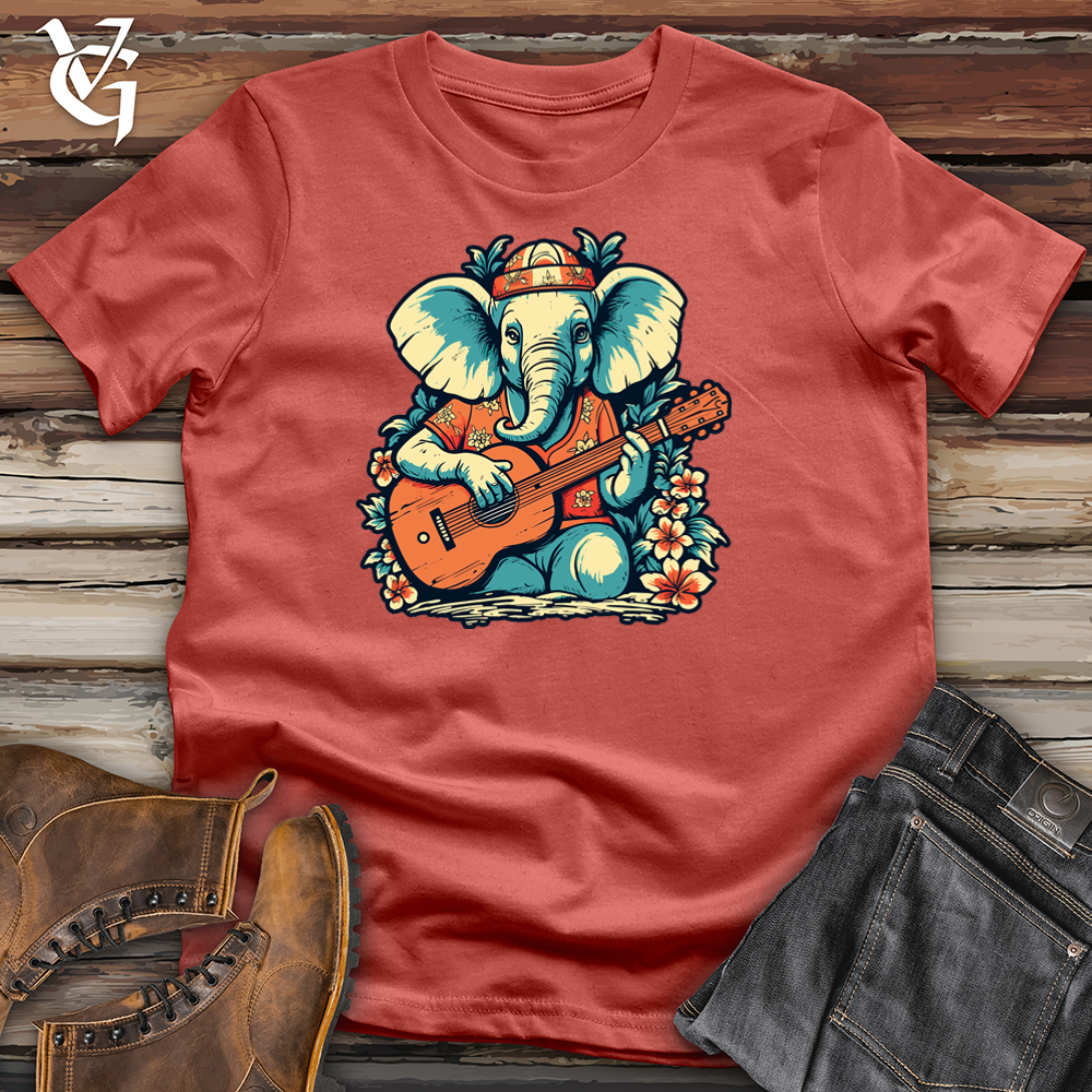 Ukulele Paradise Elephant Cotton Tee