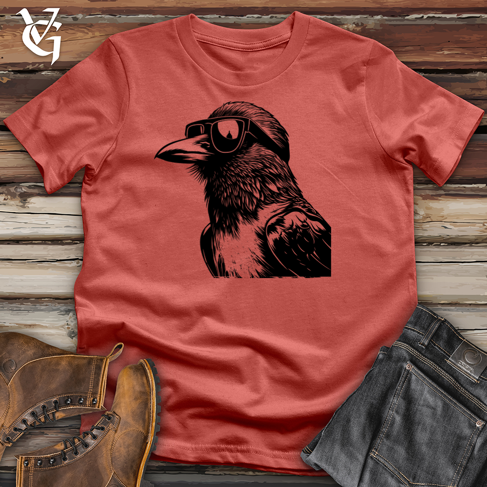 Skateboard Raven Attitude Cotton Tee