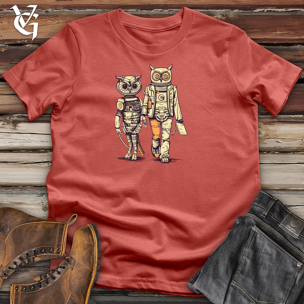 Mech Owl Companion Cotton Tee