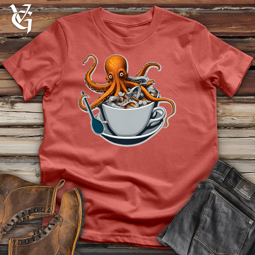 Octo Swirl Cotton Tee