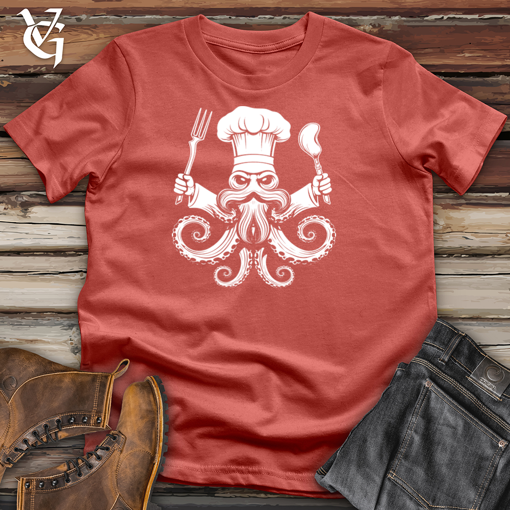 Culinary Cephalopod Master Cotton Tee