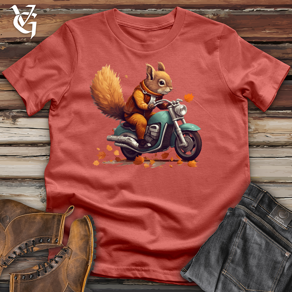 Squirrel Cycle Cotton Tee