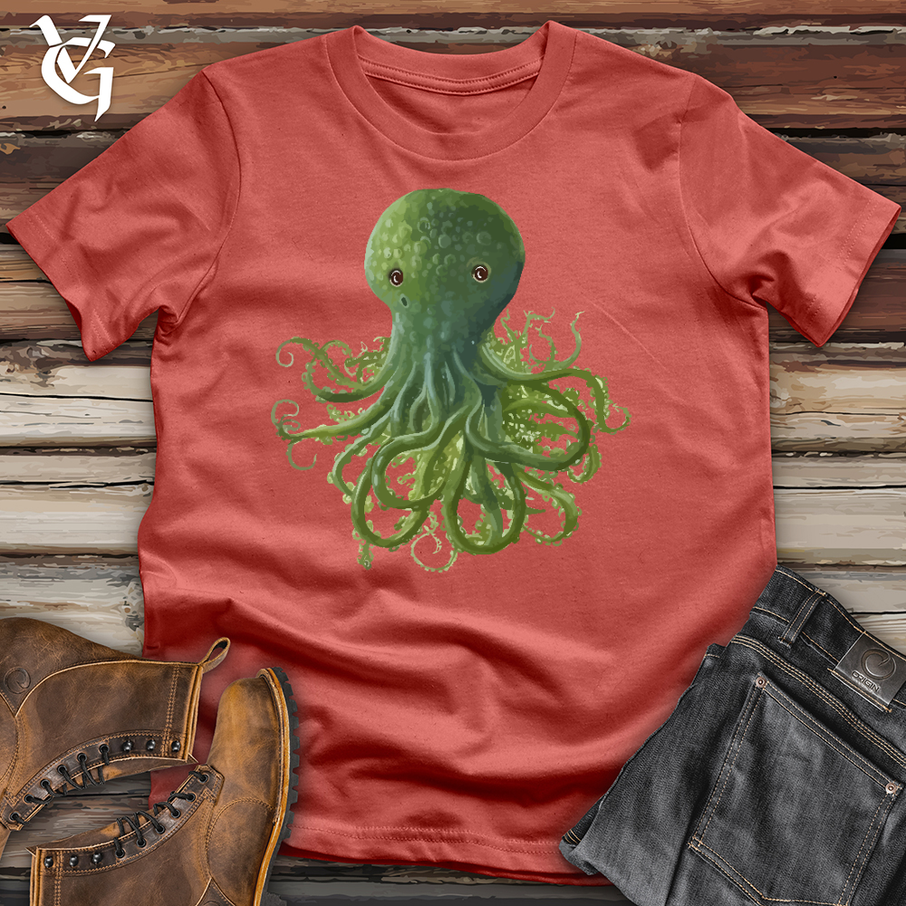 Seaweed Octopus Cotton Tee