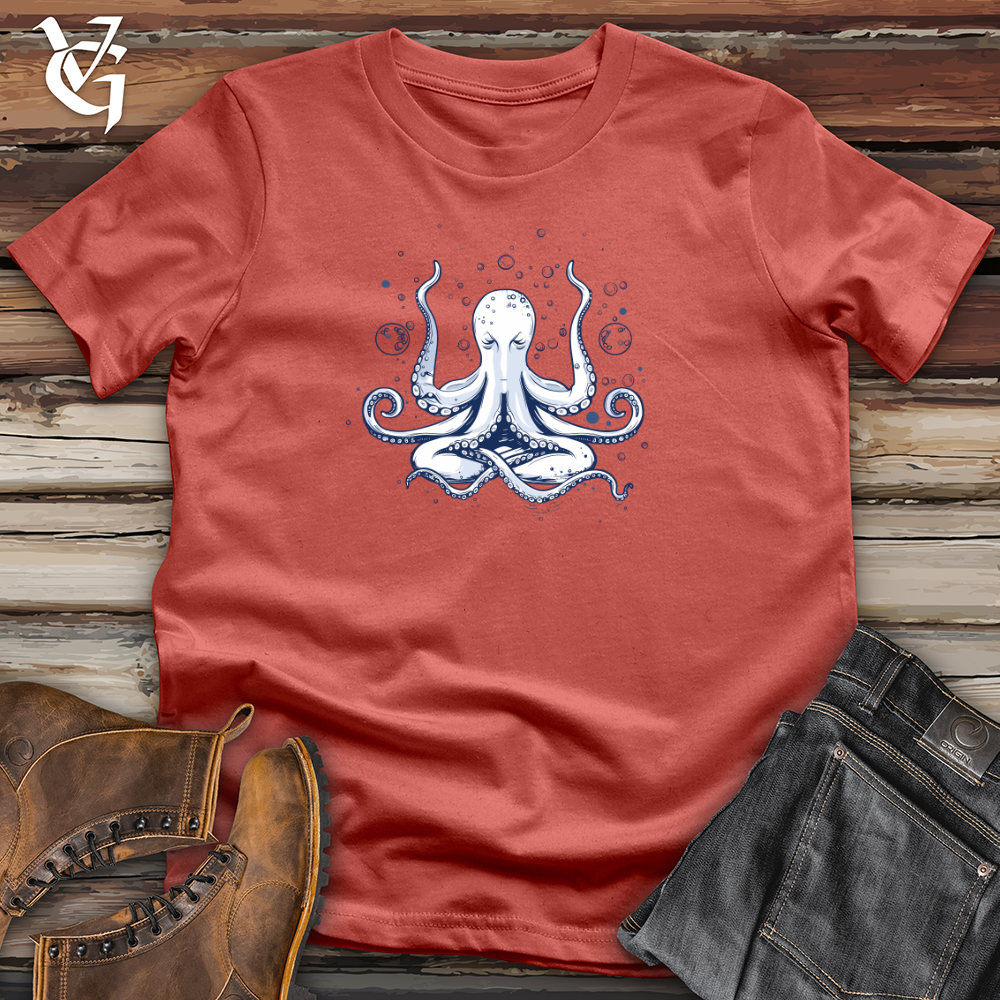 Octopus Bubble Meditation Cotton Tee