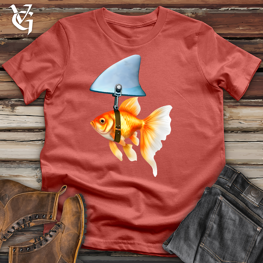 Goldfish Shark Fin Cotton Tee 2