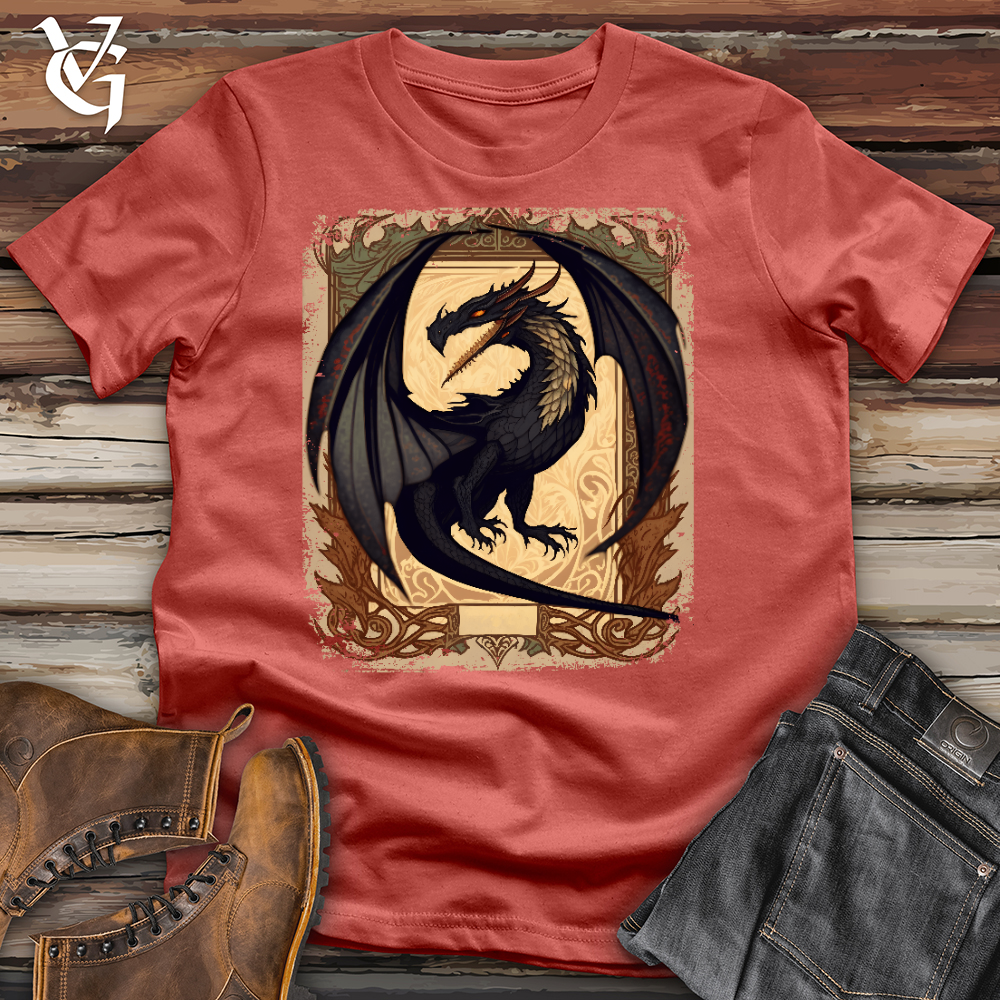 Dragon In a Frame Cotton Tee