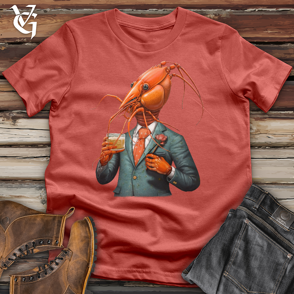 Dapper Shrimp Cotton Tee
