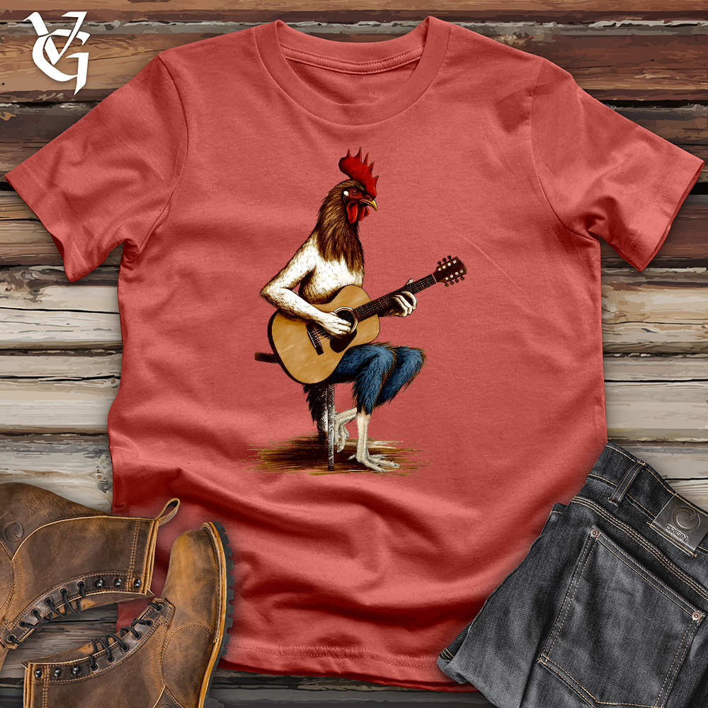 Chicken Guitarist Cotton Tee