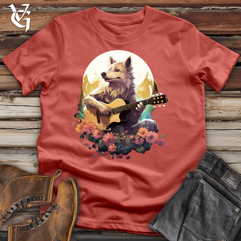 Wolf Guitarist Cotton Tee