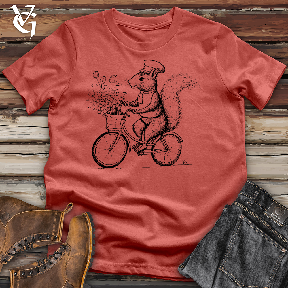 Squirrel Ride Cotton Tee