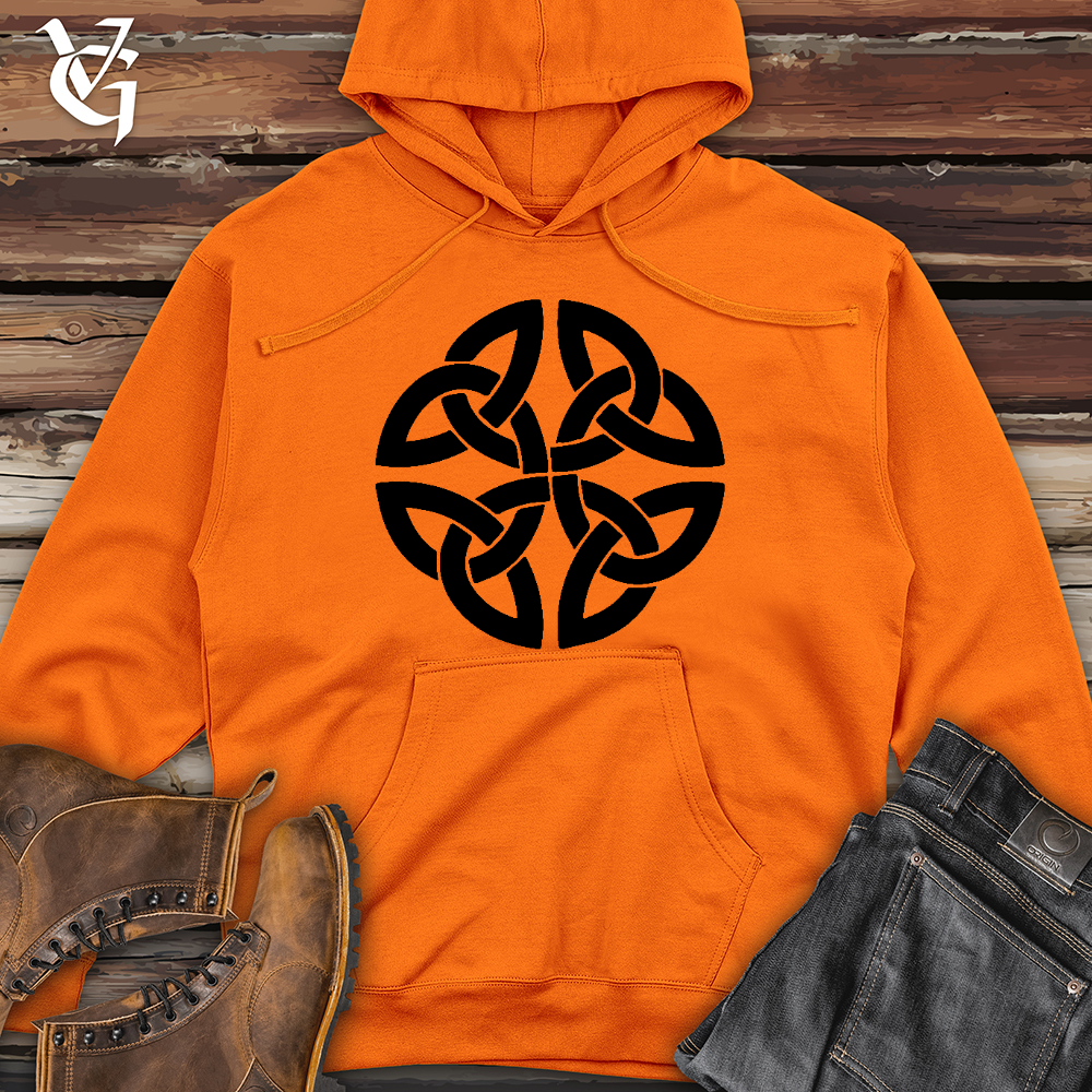 The Celtic Path of Life Midweight Hooded Sweatshirt